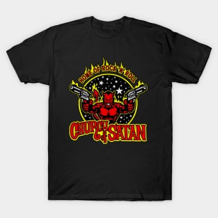 Church Of Satan - Home of Rock 'N' Roll (Colour) T-Shirt